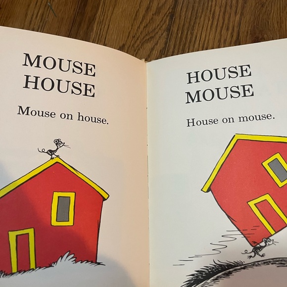 Vintage 1963 Dr. Seuss Hop on Pop Matte Finish Hard Cover Book Club Edition - Picture 6 of 9